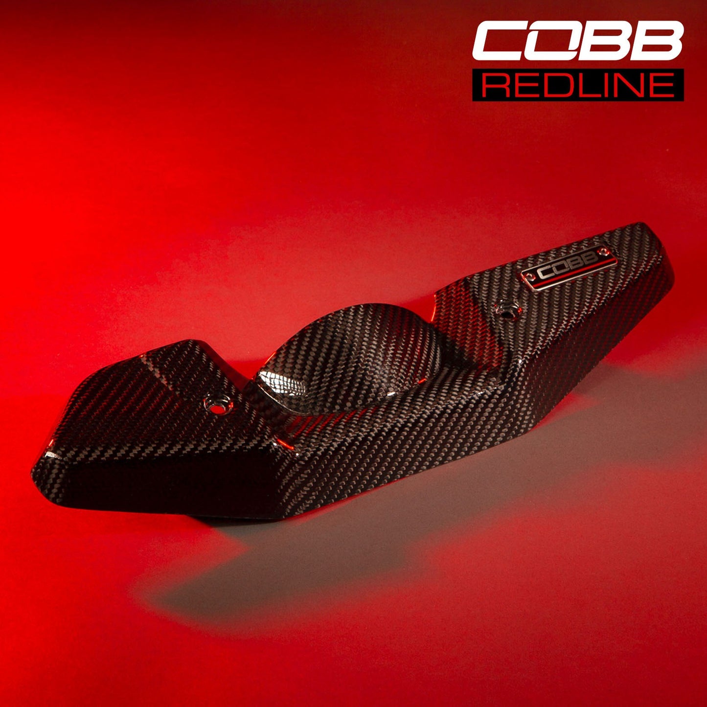 COBB Tuning Redline Carbon Fiber Alternator Cover - 2008-2021 Subaru STI / 2008-2014 WRX