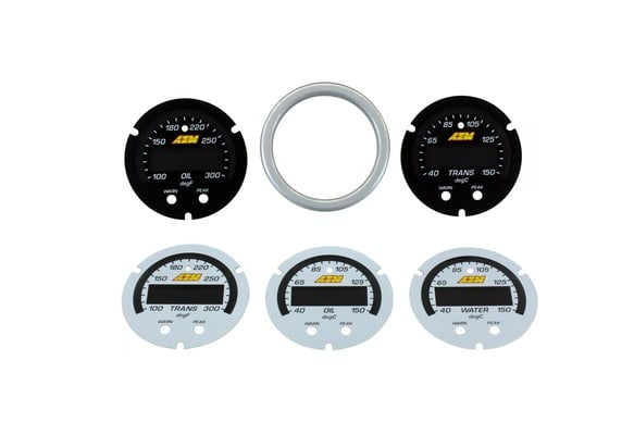 AEM X-Series Temperature Gauge Accessory Kit - Universal
