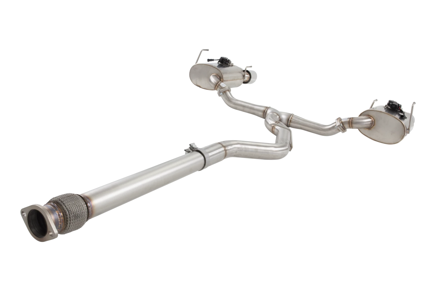 X Force Stainless Steel 3 Inch Varex Valved Cat-Back System with Quad Tips - 2022-2024 Subaru WRX