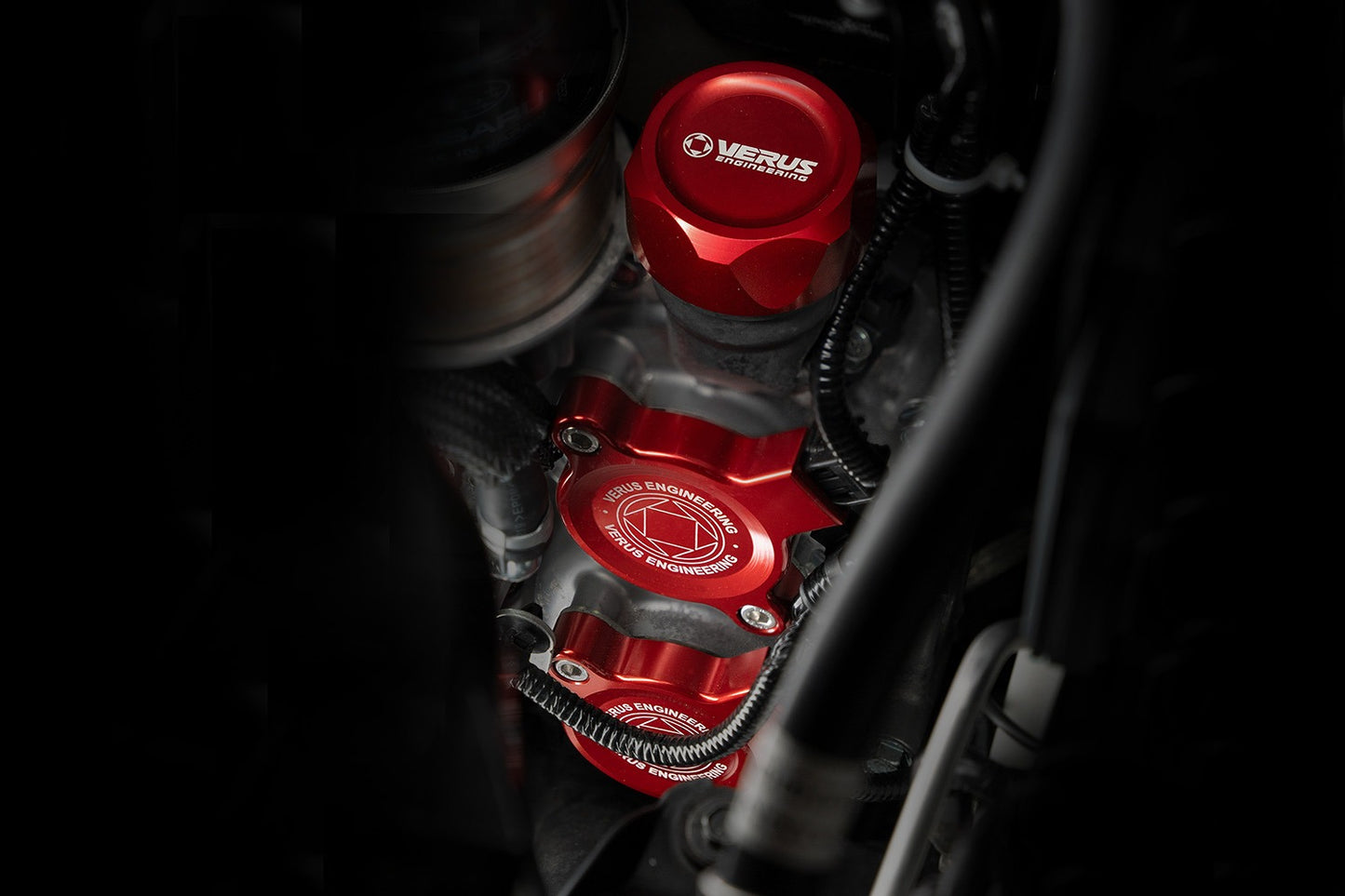 Verus Engineering Cam Sensor Cover Kit - Set of 4 Blue - 2013-2021 Scion FR-S / Subaru BRZ / Toyota 86