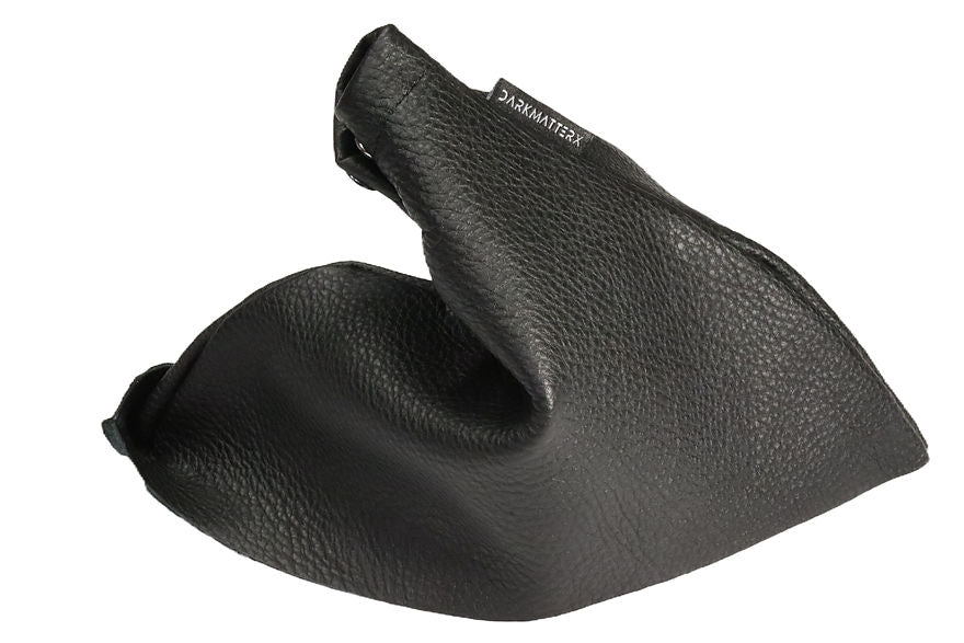 DarkMatterX E-Brake Boot - Black / Gaucho Leather - 2005-2007 Subaru WRX / STI