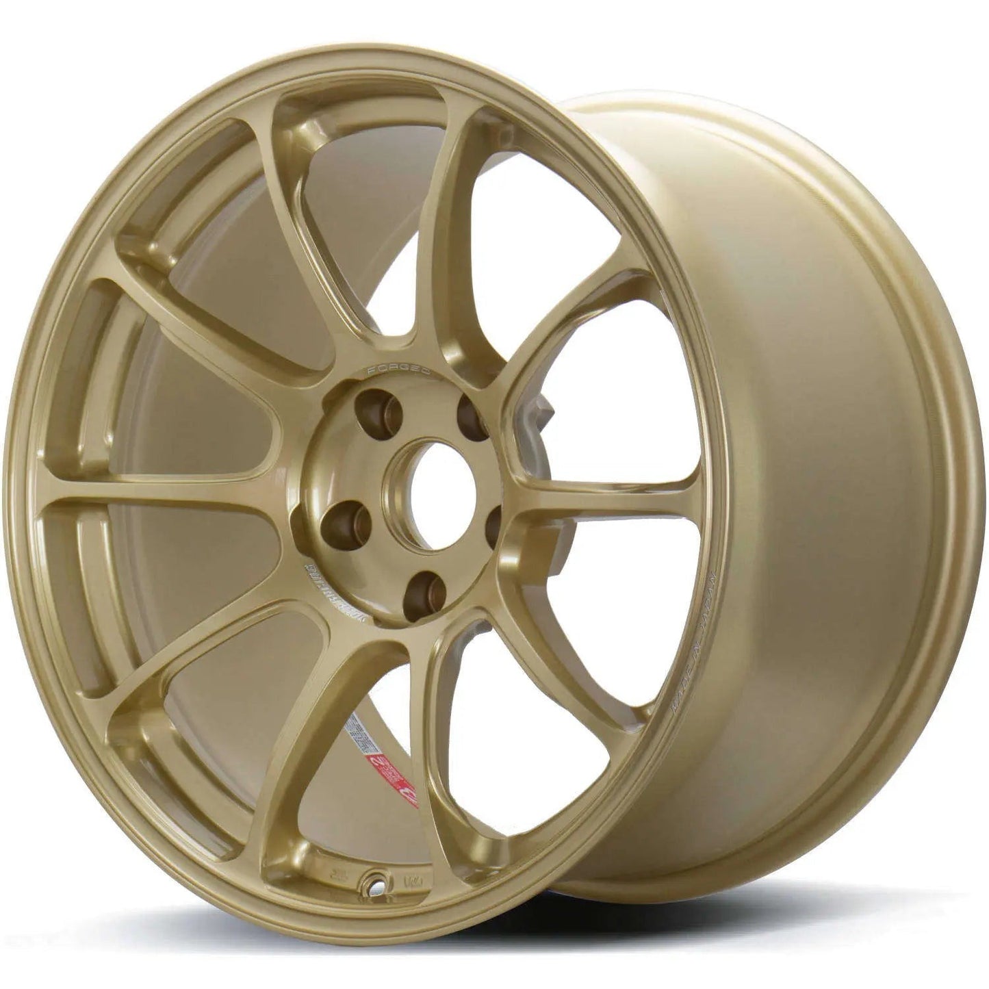 VLKWKZX45EZ - Volk ZE40 Face 2 18x9.5 +45 5x114.3 Gold,