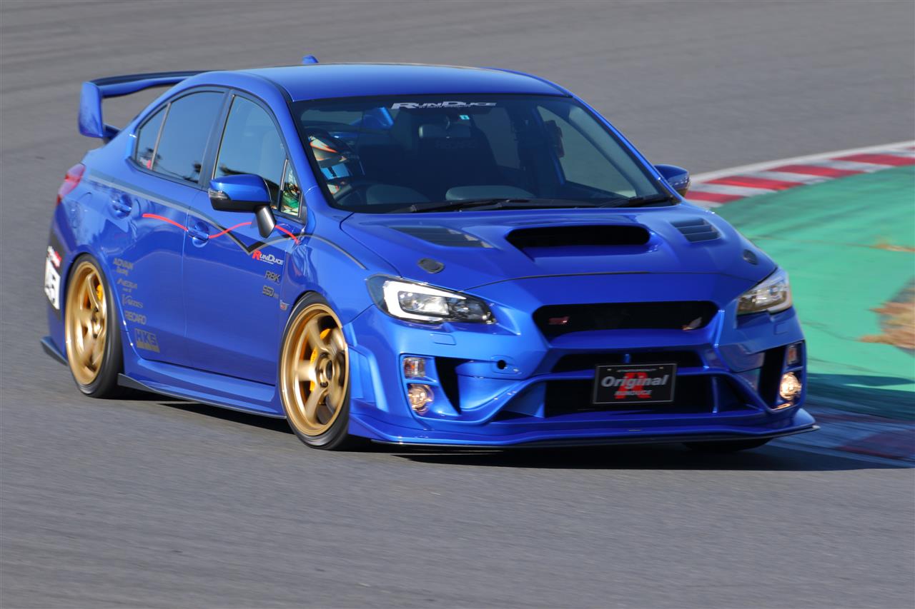 VASVASU-194 Varis Arising II FRP Front Bumper with Carbon Under Lip (US Stock) - 2015+ WRX / 2015+ STI,
