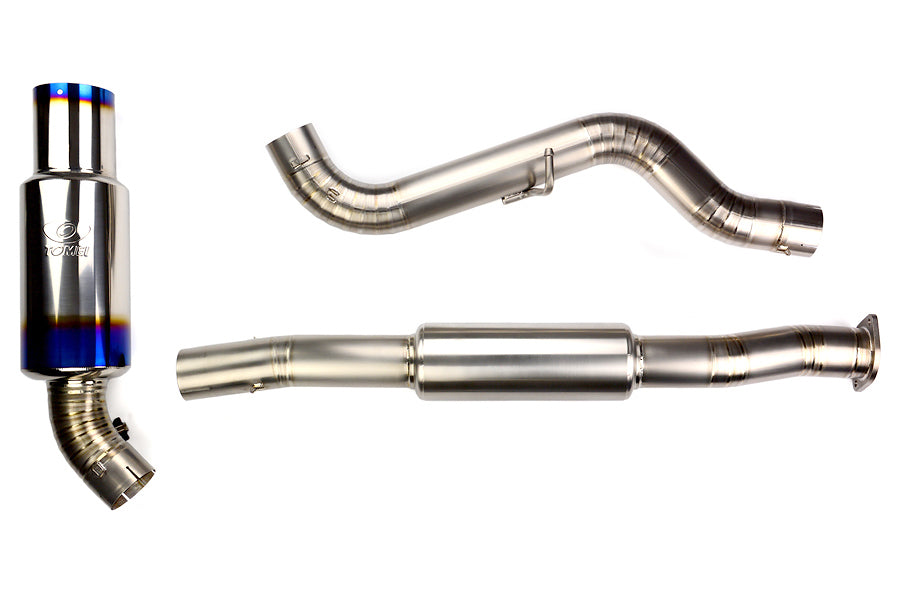 TOMTB6090-SB02B Tomei Expreme Ti Titanium Cat-Back Exhaust System - Subaru Models Inc. 2011-2014 WRX Hatchback / 2008-2014 STI Hatchback,