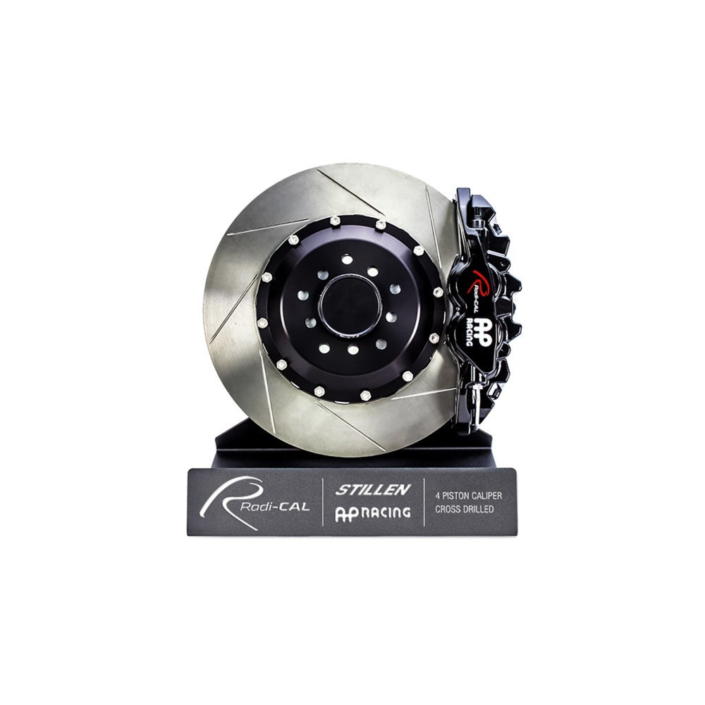 APCAP2R12020S AP Racing Front Black 4 Piston Radi-CAL Brake Kit System, Slotted Rotors (355x32mm) by STILLEN - 2013+ FT86,