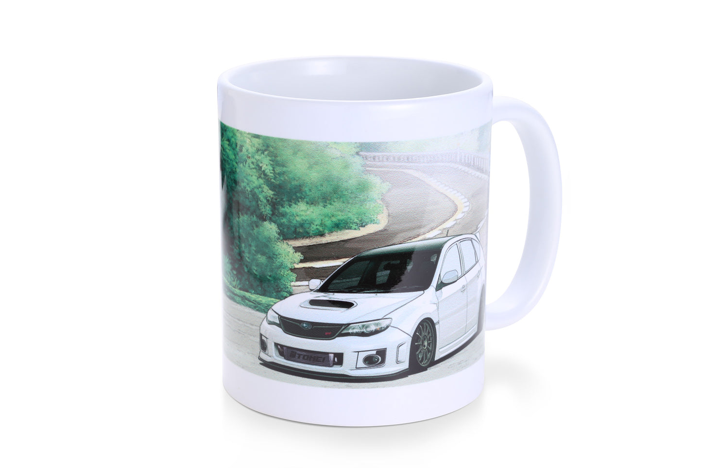 TOMTG601A-SB00A Tomei Mug White GRB Impreza Touge,