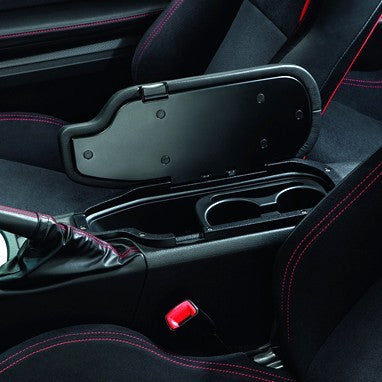 TRDPW281-18000-B0 Toyota OEM GT86 LHD Arm Rest (Silver Stitch) - 2013+ FT86,