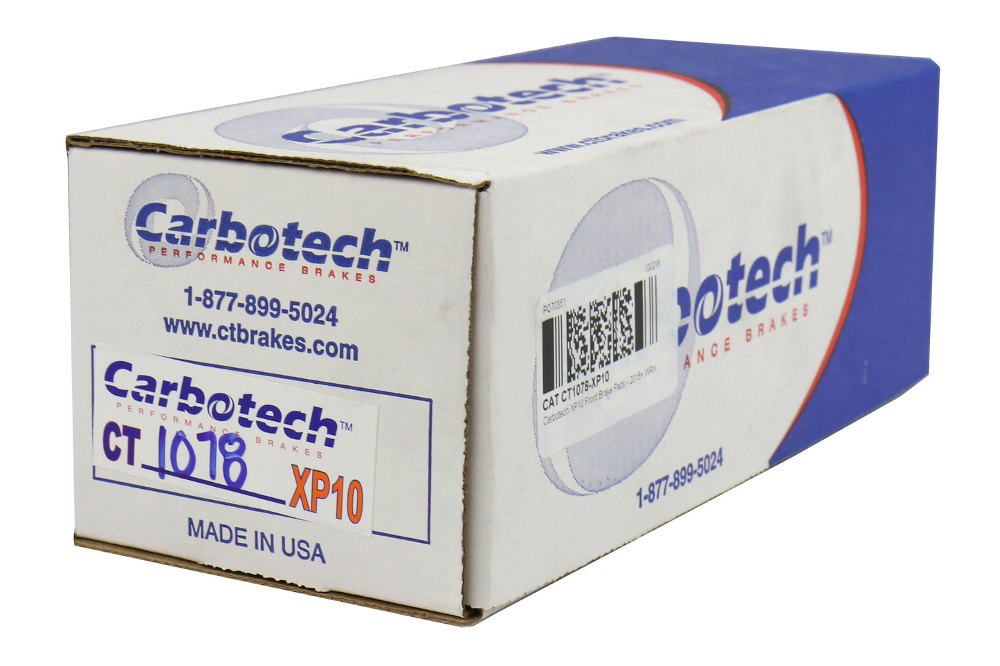 CATCT1078-XP10 Carbotech XP10 Front Brake Pads - 2015+ WRX,