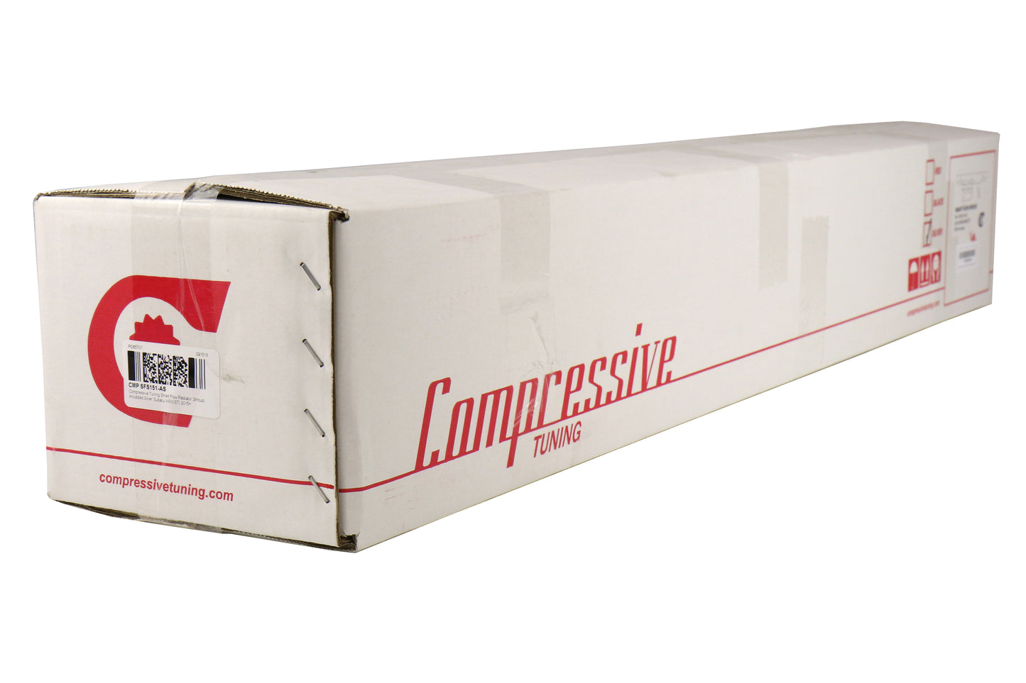CMPSFS151-AS Compressive Tuning Smart Flow Shroud - 2015+ WRX / STI-Silver,