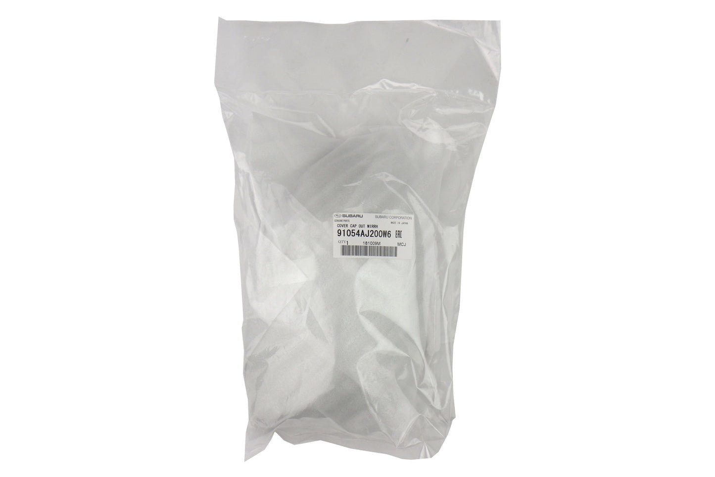 Subaru JDM K1X Crystal White Pearl Mirror Covers - 2014-2018 Subaru Forester (Limited & Premium Models Only)