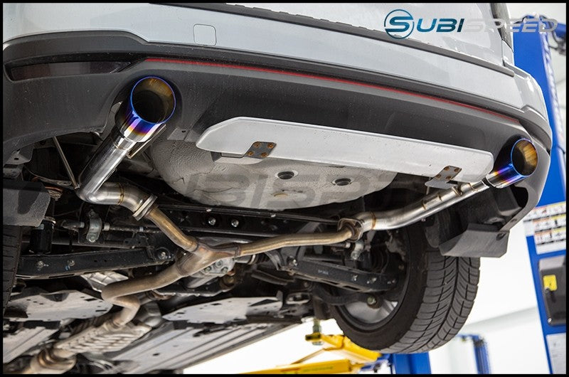 SBSSS-FXTMUFDEL-SSBLU Subispeed Axle Back - 2014+ Forester-Burned,