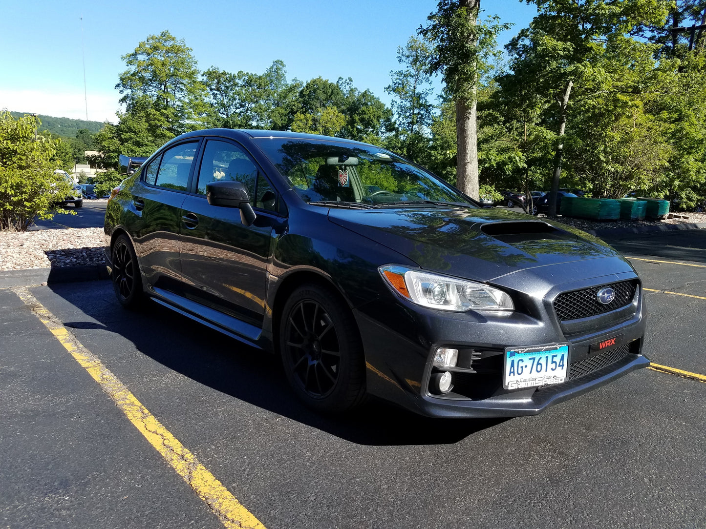 CBRCR-515 Carbon Reproductions 515 Carbon Fiber Low Profile Wing - 2015+ WRX / 2015+ STI,