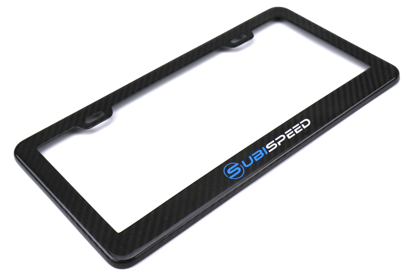 SBSSS-CF-LF SubiSpeed Carbon Fiber License Plate Frame,