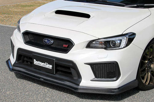 CGSCS9736FL1C ChargeSpeed Front Bottom Line Type1 Carbon Front Lip - 2018-2020 Subaru WRX / STI,