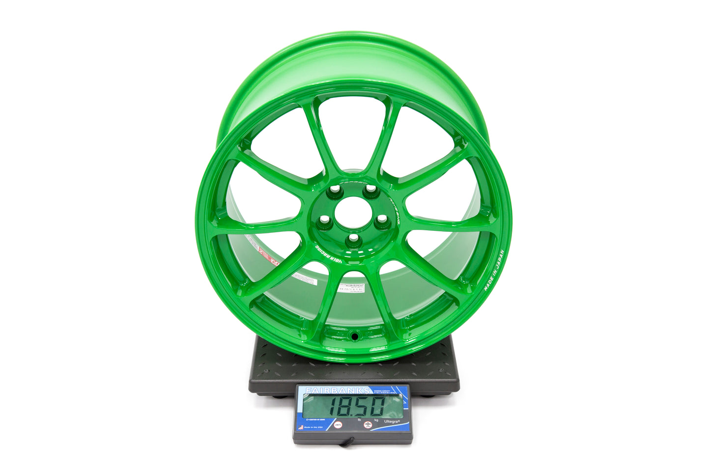 VLKWKZX38EGR Volk ZE40 Takata Green 18x9.5 +38 - 2015+ WRX / STIx4,