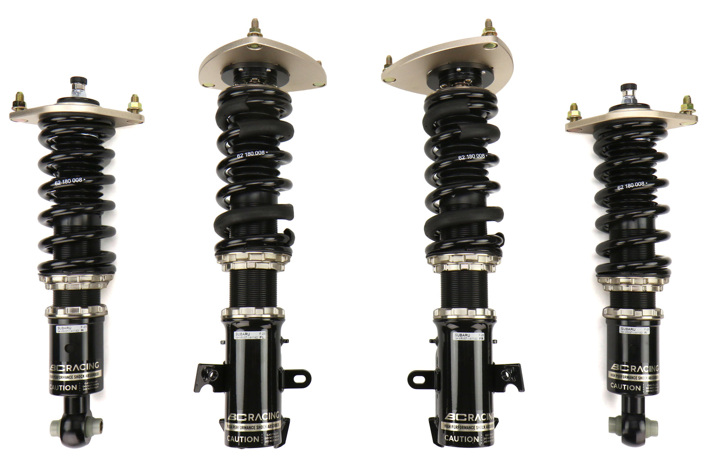 BCRF-20E-BR-16K-16K-SW BC Racing BR Coilovers (Extreme Low) - 2013+ FT86-Swift Springs-16k-16k,