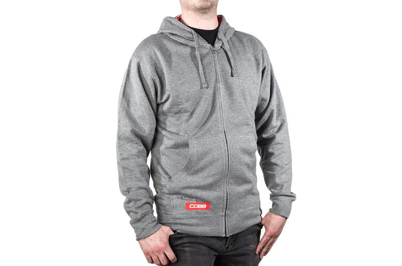 COBB Grey Zip Hoodie X-Small