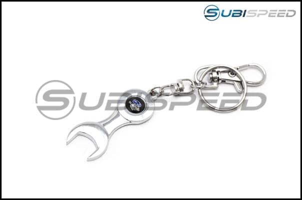 Subaru Logo Valve Caps with Keychain Wrench - Universal