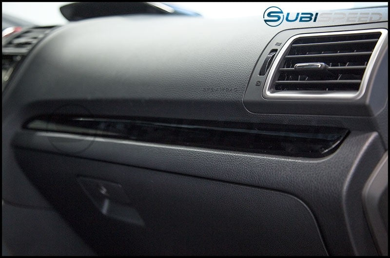SUB6607-VA-PB-KIT Subaru OEM Piano Black Dash Trim - 15+ WRX / STI,
