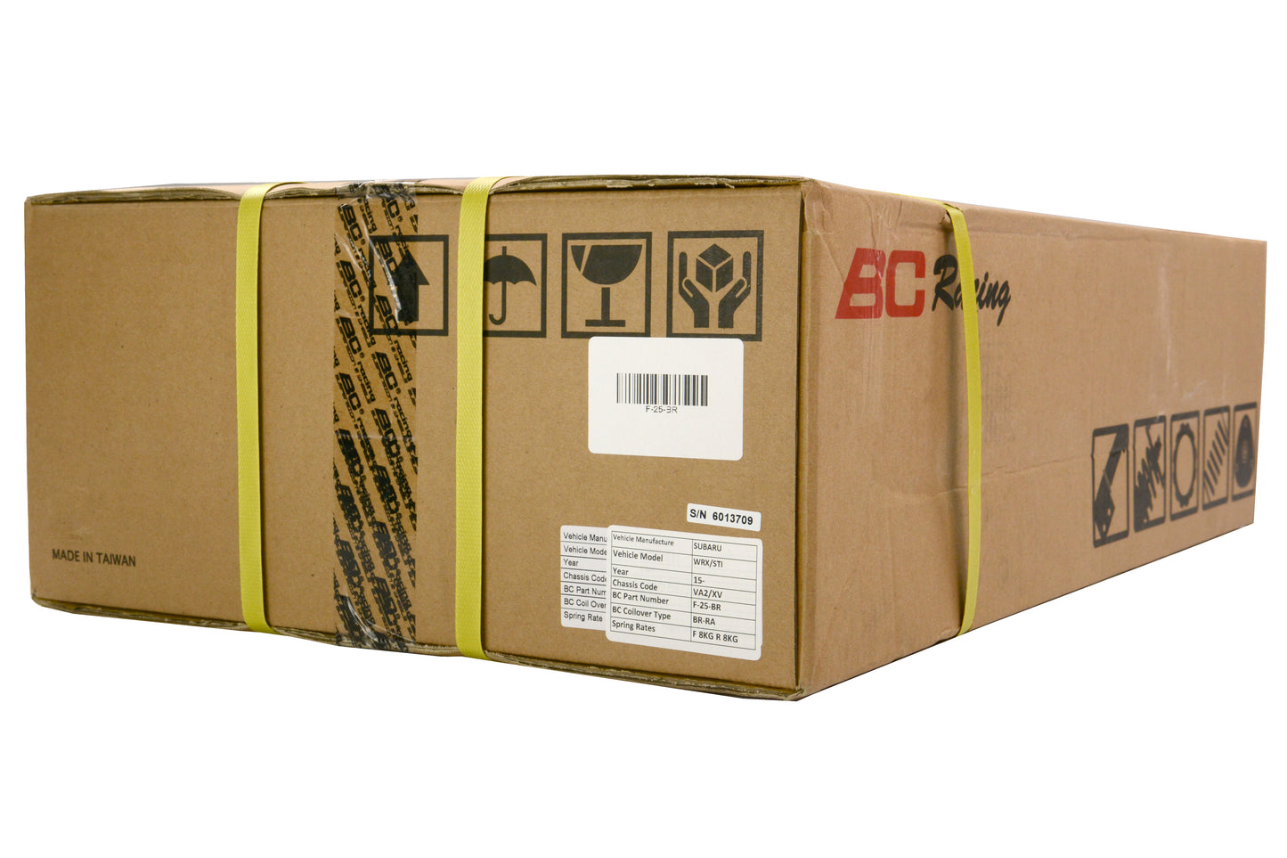 BCRF-25-BR BC Racing BR Coilovers - 2015+ WRX / 2015+ WRX STI-Default Springs-8k (Default)-8k (Default),