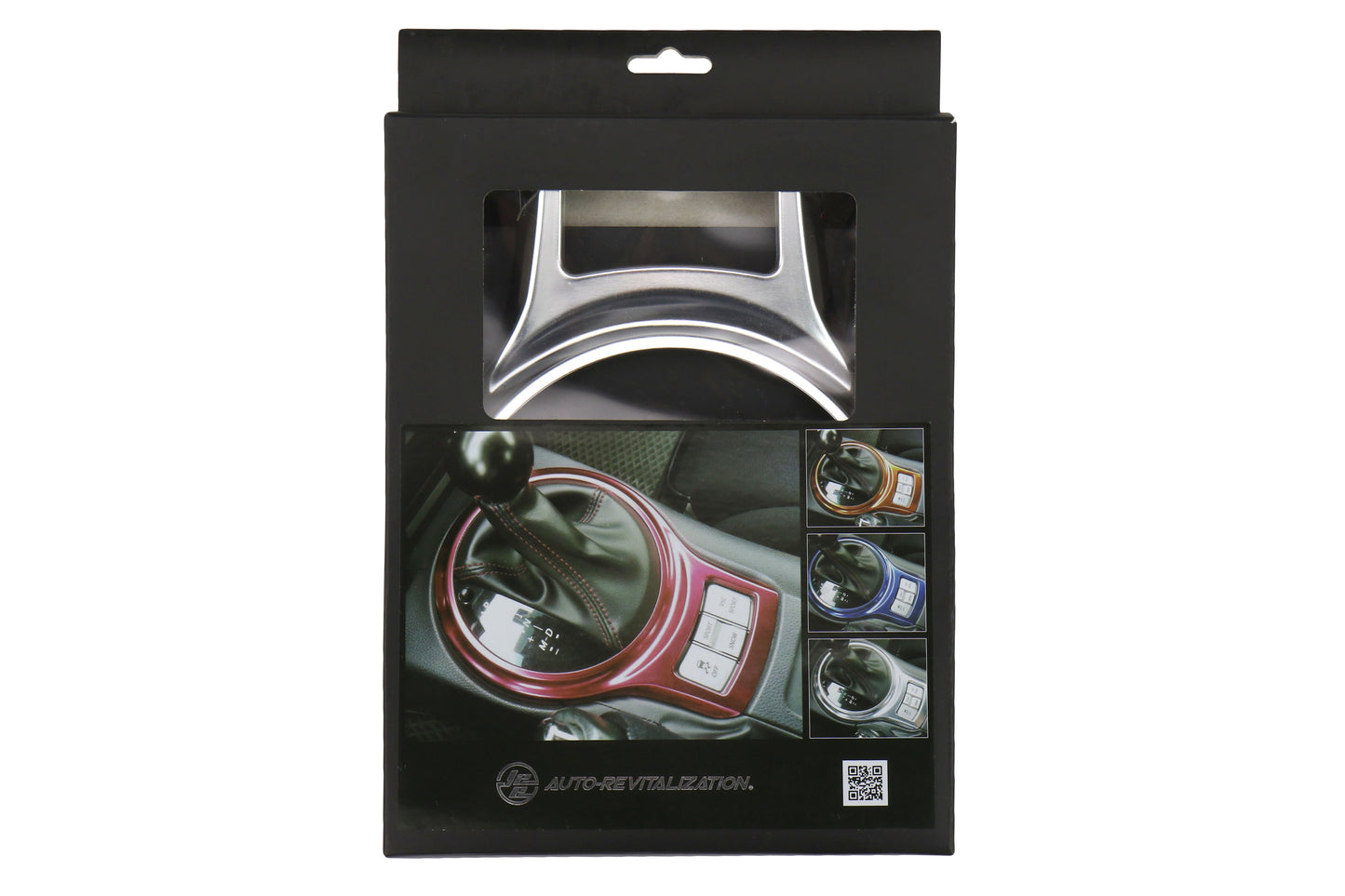 GCSGCSSHIFTTRIMSI Anodized Aluminum Shifter Plate Trim Bezel - 2013+ FR-S / BRZ-Silver,