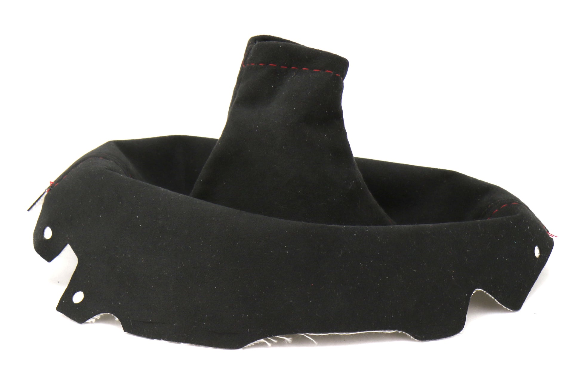 ASA1302040101 AutoStyled Black Microsuede Shift Boot w/ Red Stitching - 2015+ WRX,