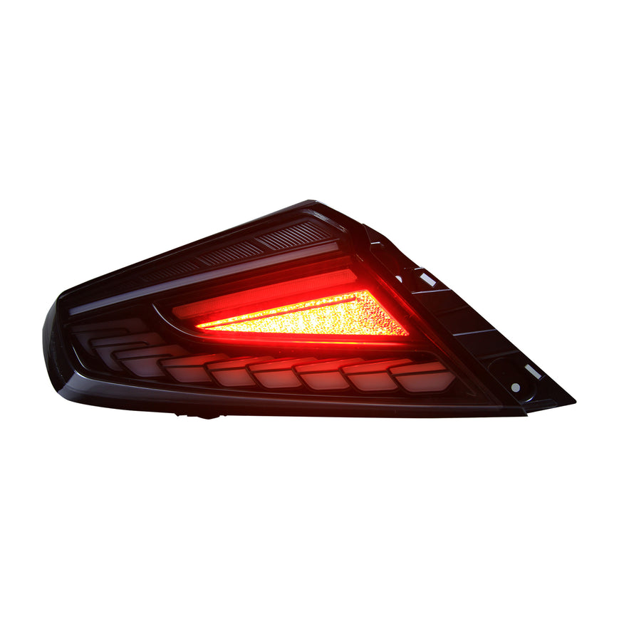 OLM Phantom-Spec LED Taillights (Clear Lens / White Optic) - 2022-2025 Subaru WRX