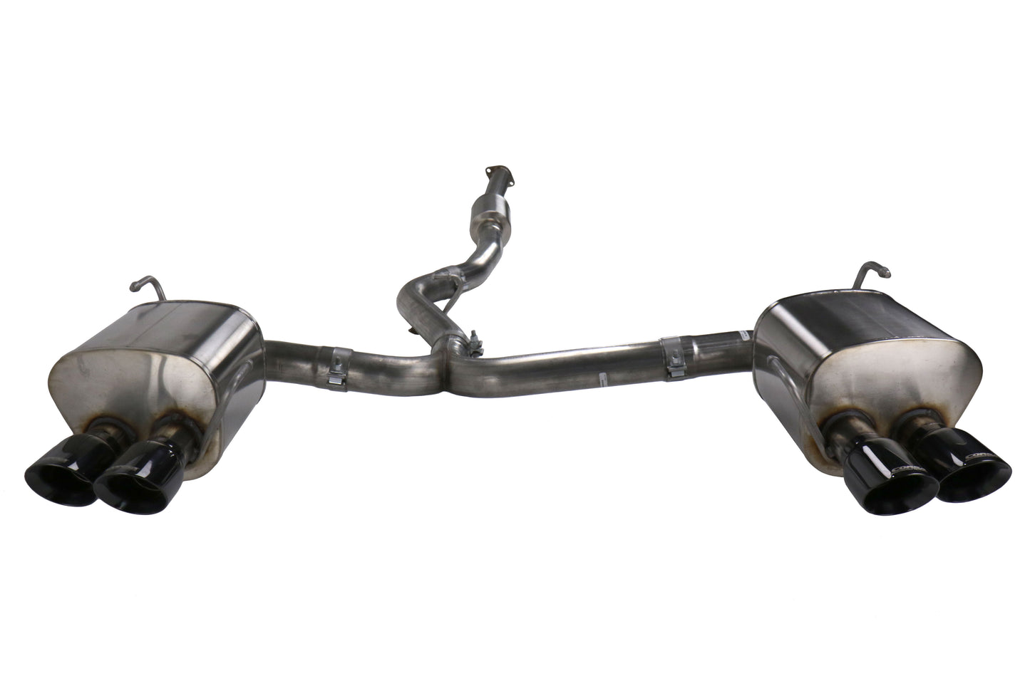 COR14857BLK Corsa 3" Catback Exhaust System - 2015+ WRX / 2015+ STI-Black Diamond Tips,