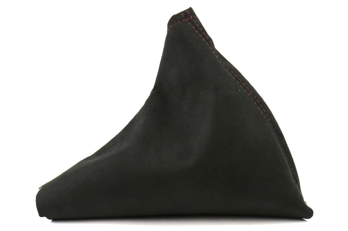 ASA1401040101 AutoStyled Black MicroSuede E-Brake Boot with Red Stitching - 2015+ WRX / STI,