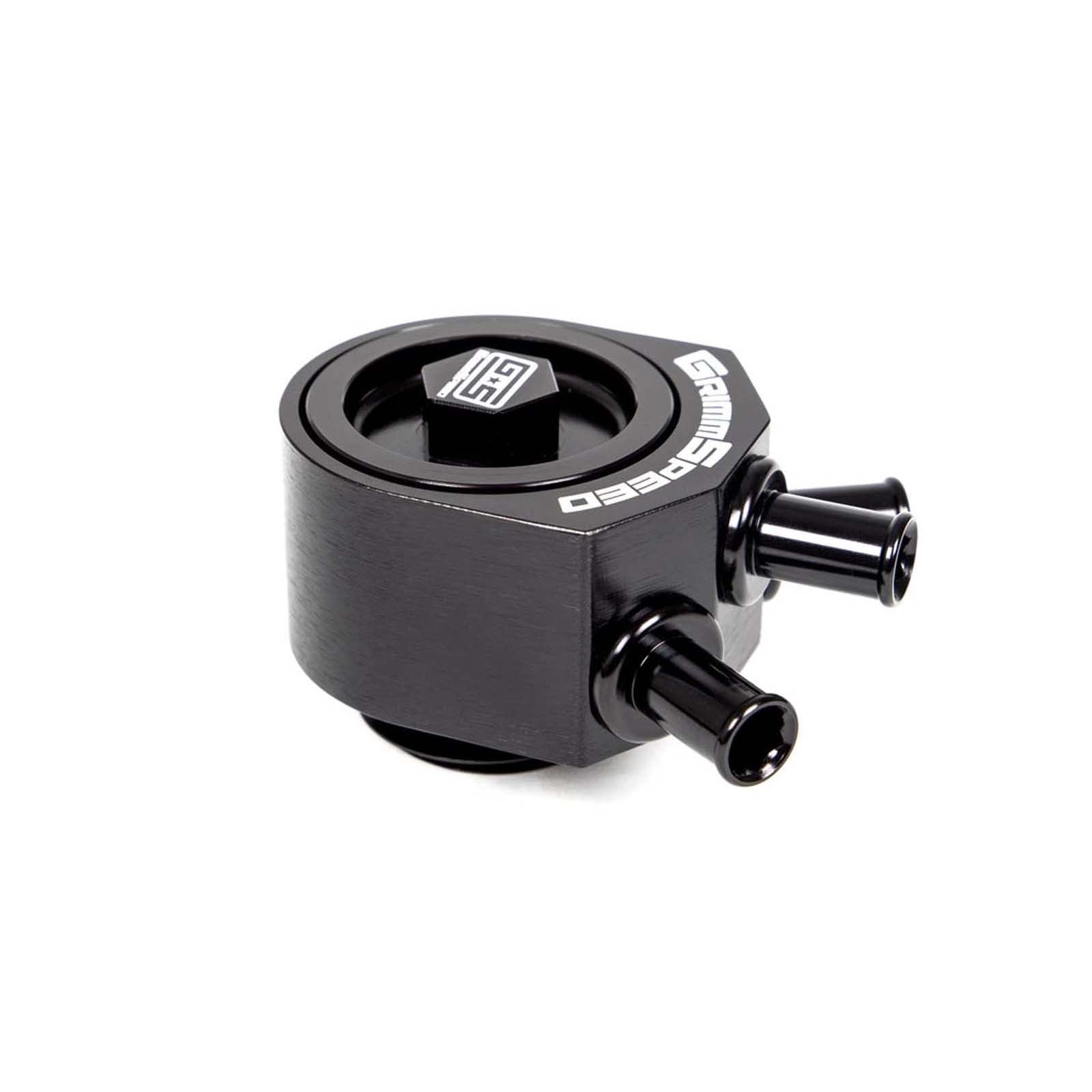 GRM078006 GrimmSpeed Air/Oil Separator (Black) - 2002-2007 Subaru WRX / 2004-2021 Subaru STI,