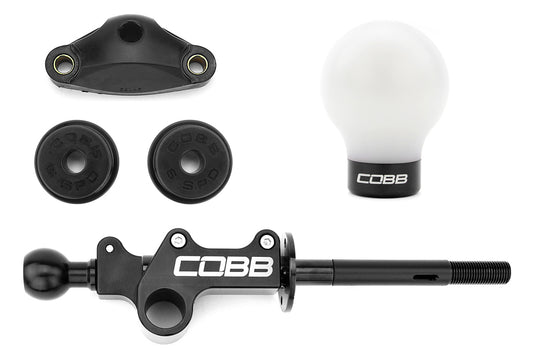 COBB Tuning Stage 1+ Drivetrain Package w/ White & Black Knob - 2004-2021 Subaru STI