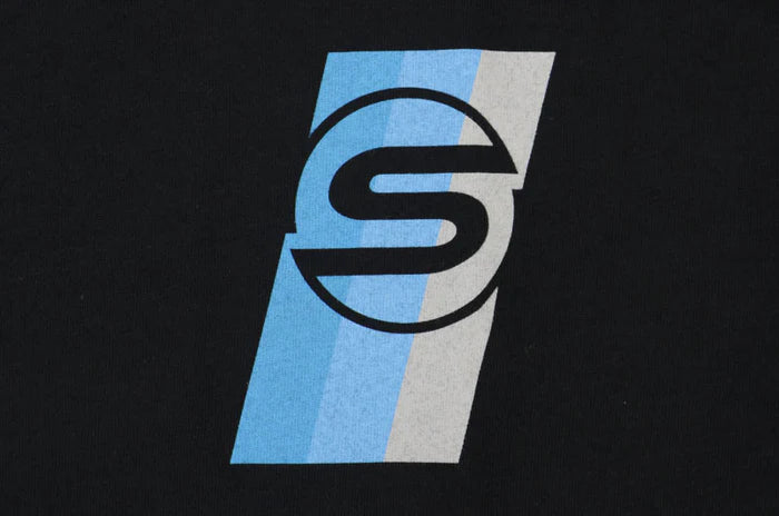 Subispeed Repeated Logo T-Shirt (Black) - Size L