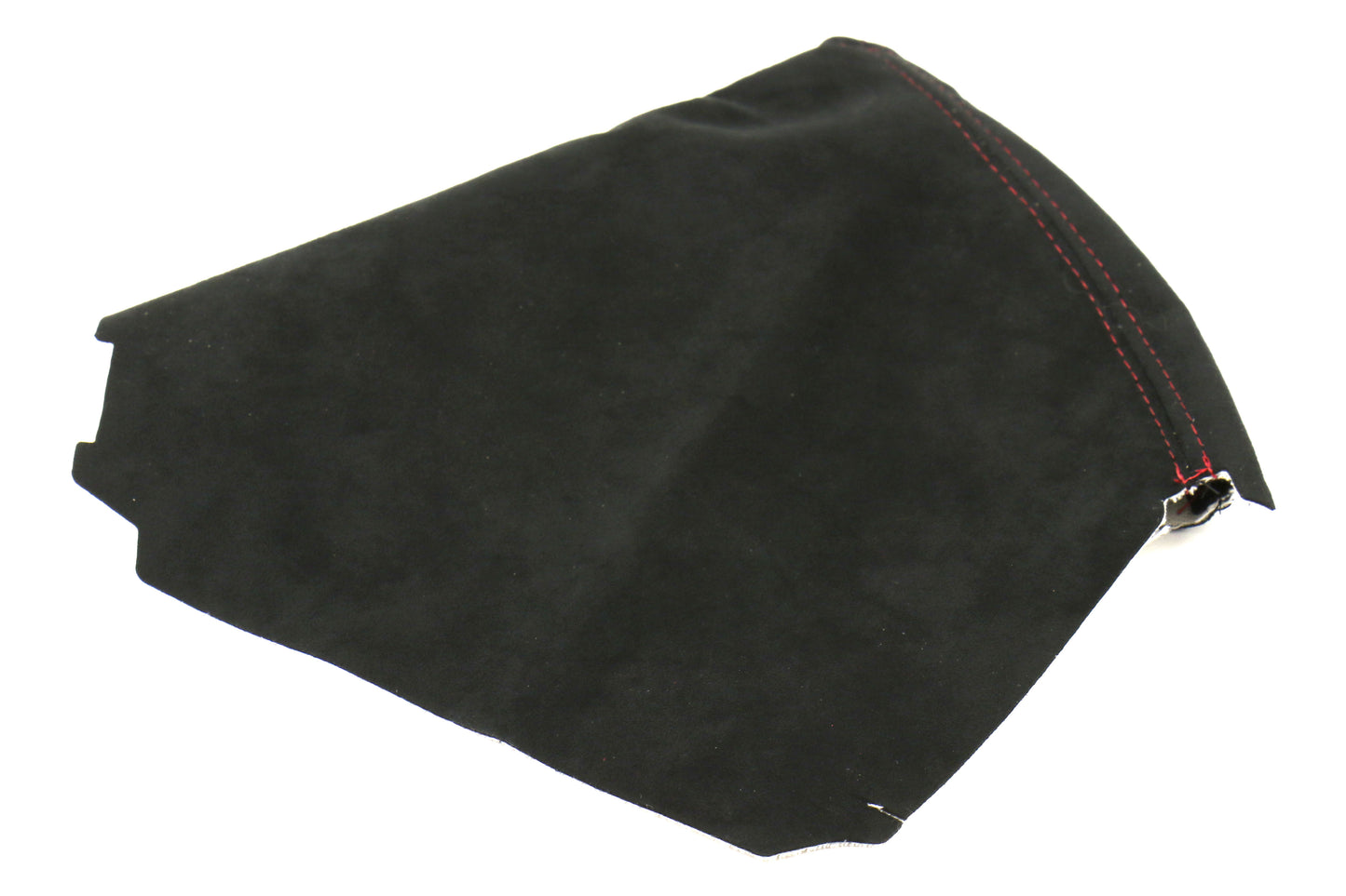 ASA1401040101 AutoStyled Black MicroSuede E-Brake Boot with Red Stitching - 2015+ WRX / STI,