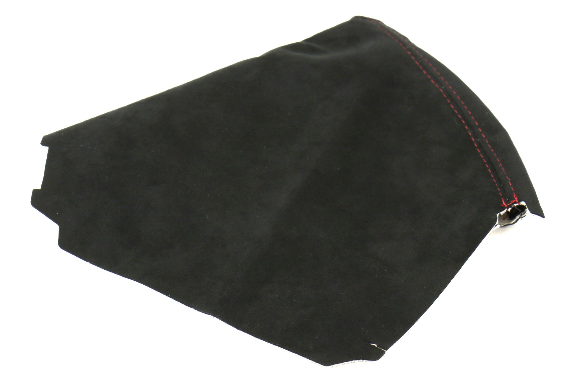 ASA1401040101 AutoStyled Black MicroSuede E-Brake Boot with Red Stitching - 2015+ WRX / STI,