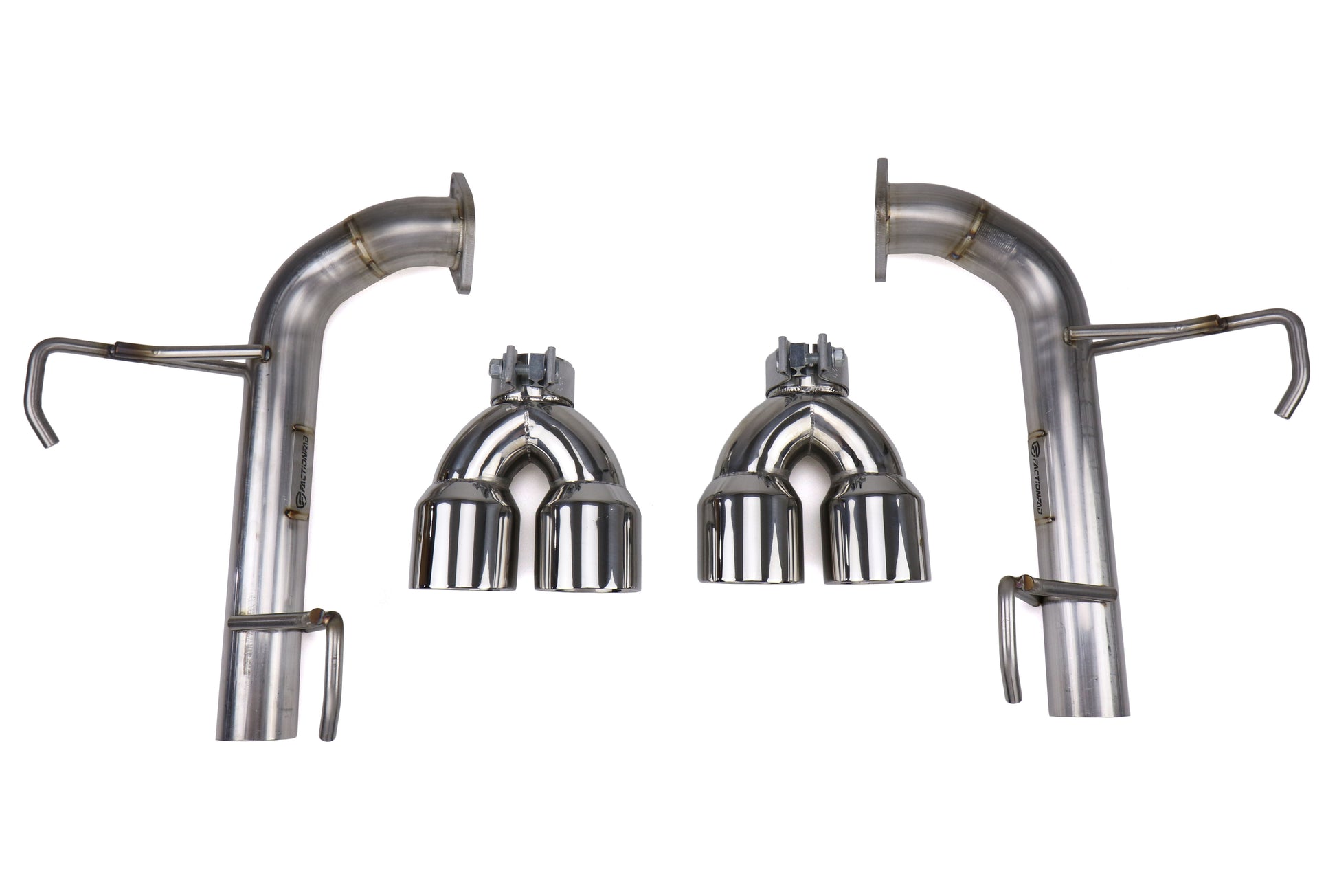 FFA1.10204.1 FactionFab Axle Back Exhaust - 2015-2019 WRX / STI-Polished,