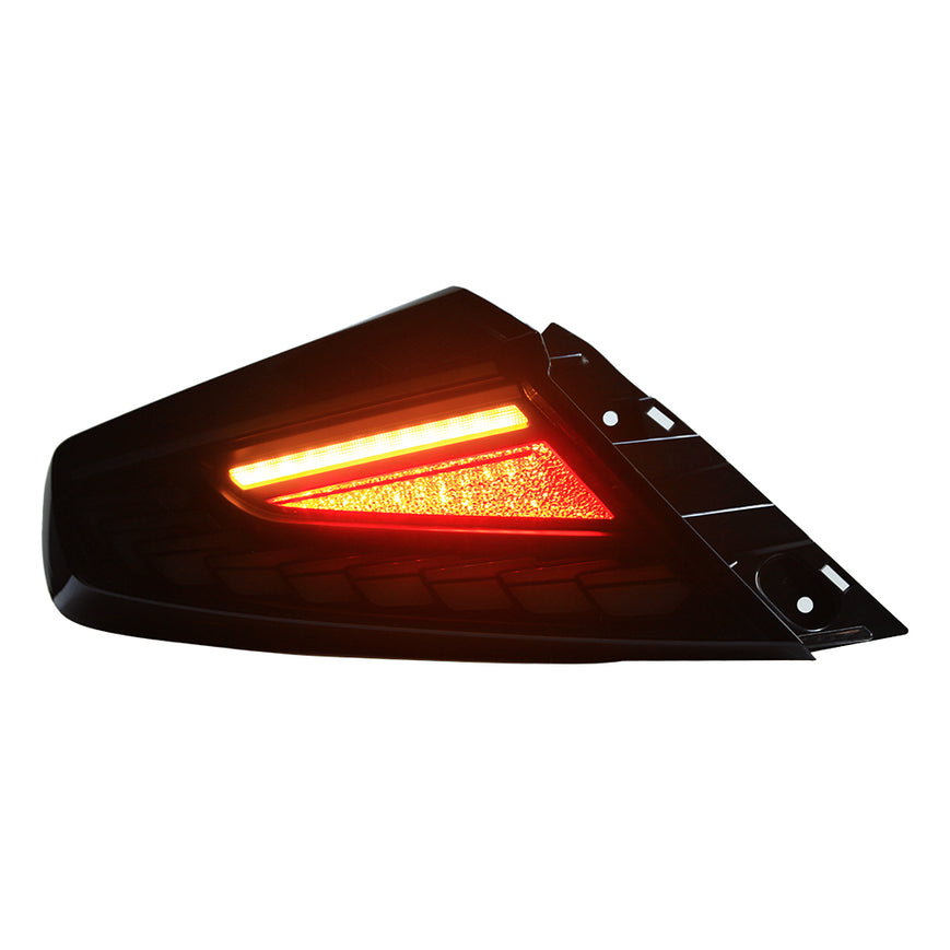 OLM Phantom-Spec LED Taillights (Smoke Lens / White Optic) - 2022-2025 Subaru WRX