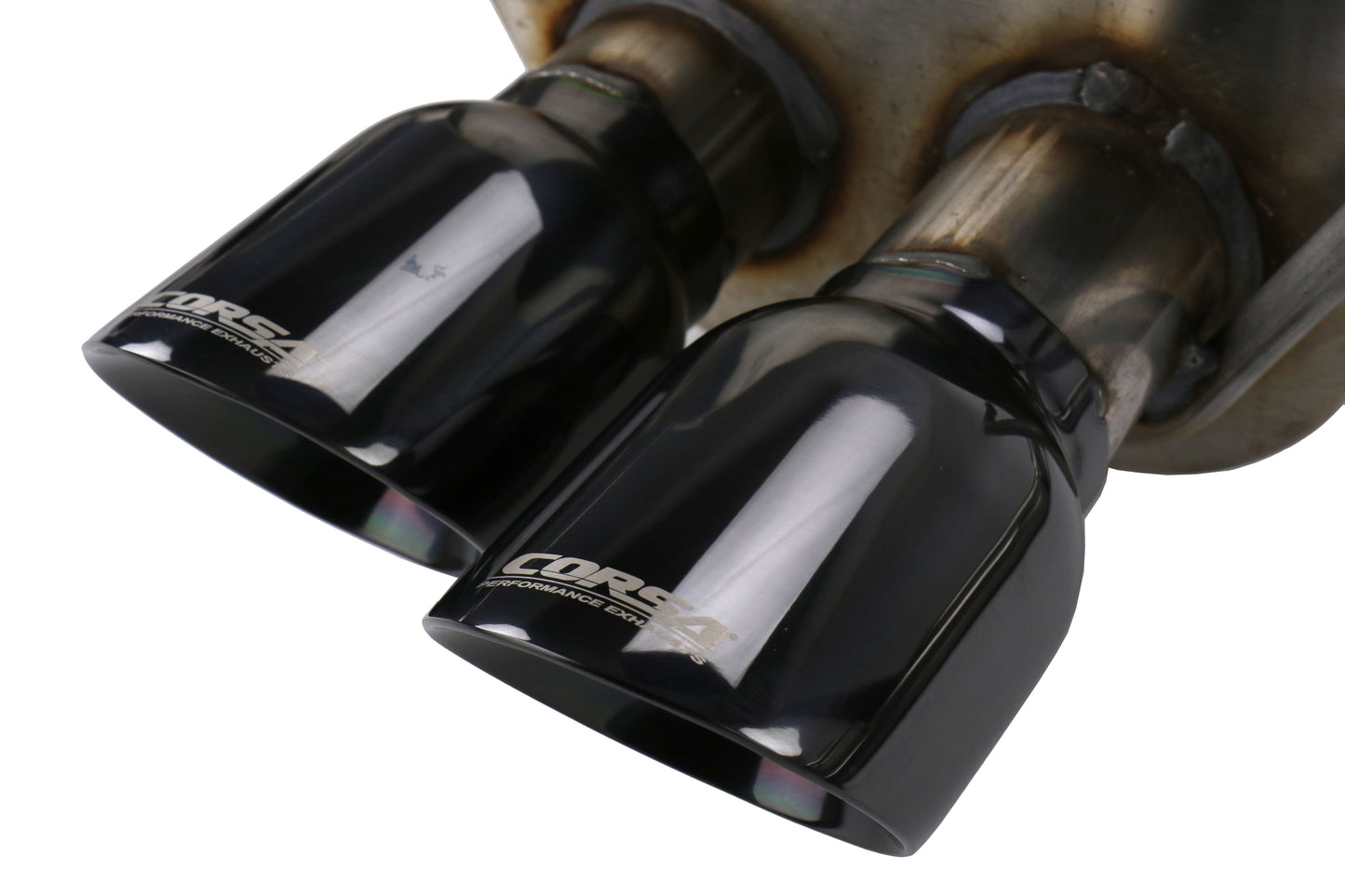 COR14857BLK Corsa 3" Catback Exhaust System - 2015+ WRX / 2015+ STI-Black Diamond Tips,