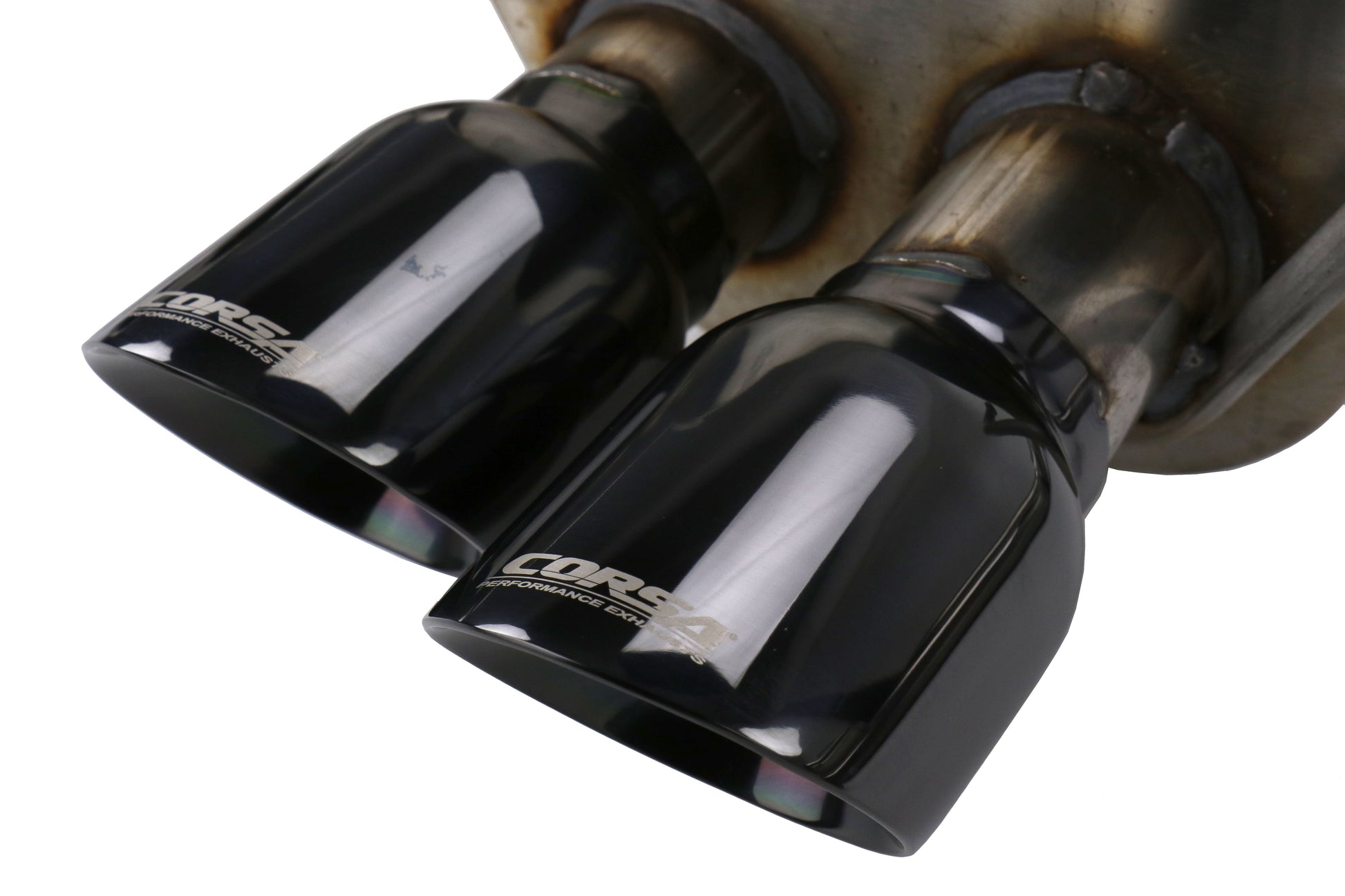COR14857BLK Corsa 3" Catback Exhaust System - 2015+ WRX / 2015+ STI-Black Diamond Tips,