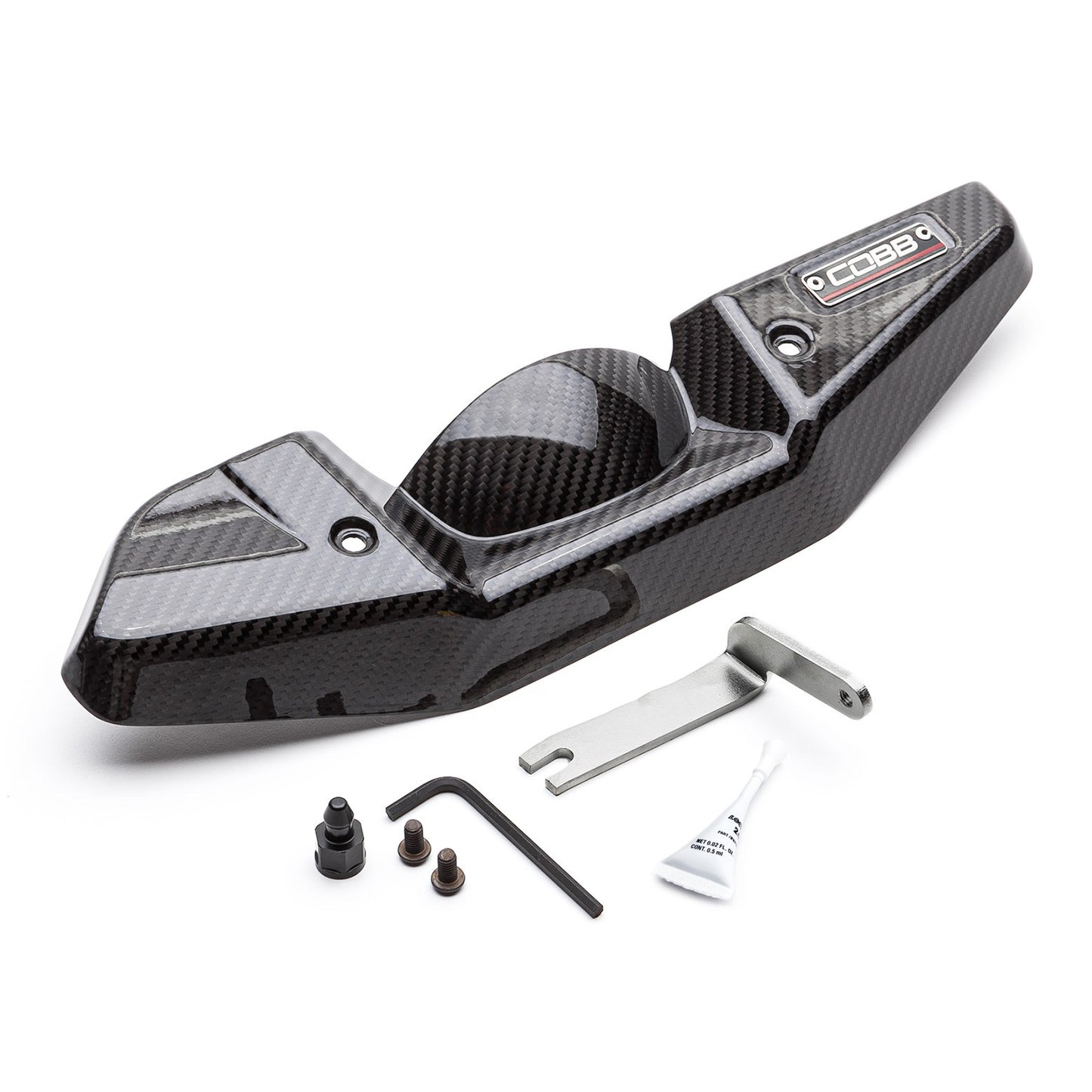 COBB Tuning Redline Carbon Fiber Alternator Cover - 2008-2021 Subaru STI / 2008-2014 WRX