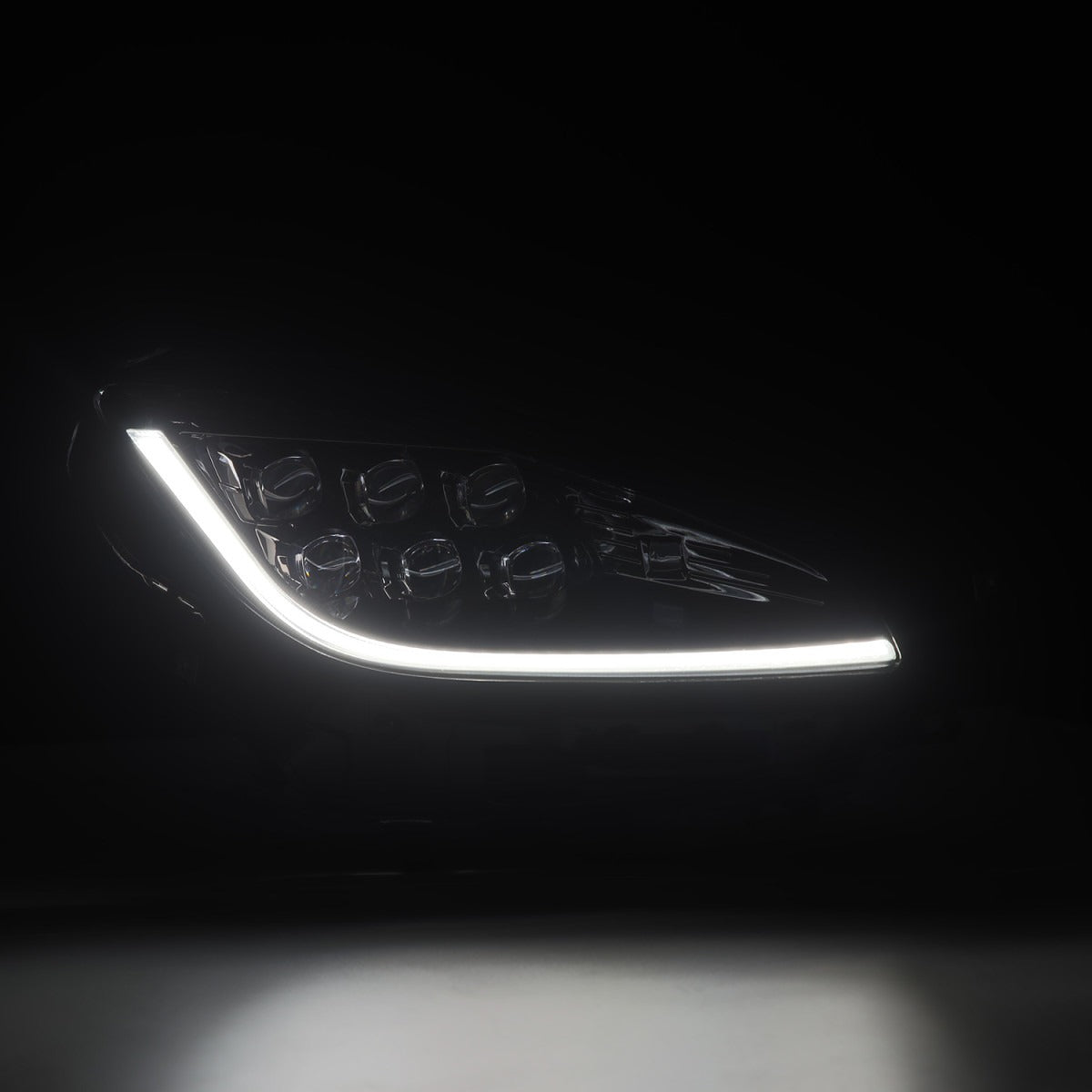 Alpharex Nova Series LED Projector Headlights - Alpha Black - Activation Light w/ Sequential Signal / Switchback DRL - 2022-2024 Toyota GR86 / Subaru BRZ