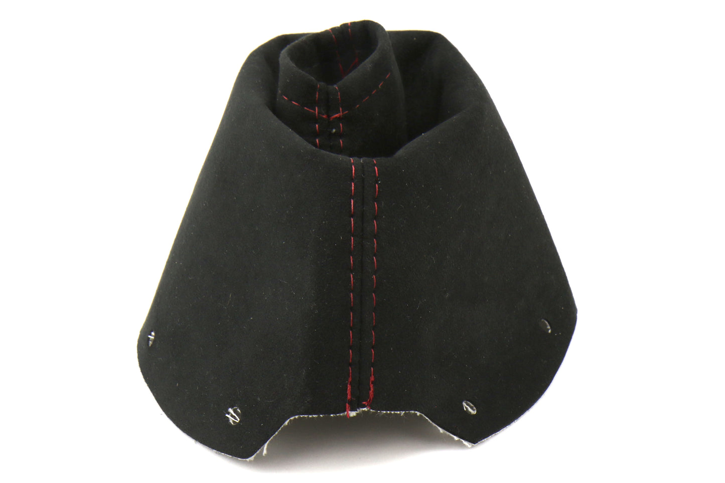 ASA1301050101 AutoStyled Black MicroSuede Shift Boot with Red Stitching Standard Shifter - 2015+ STI,