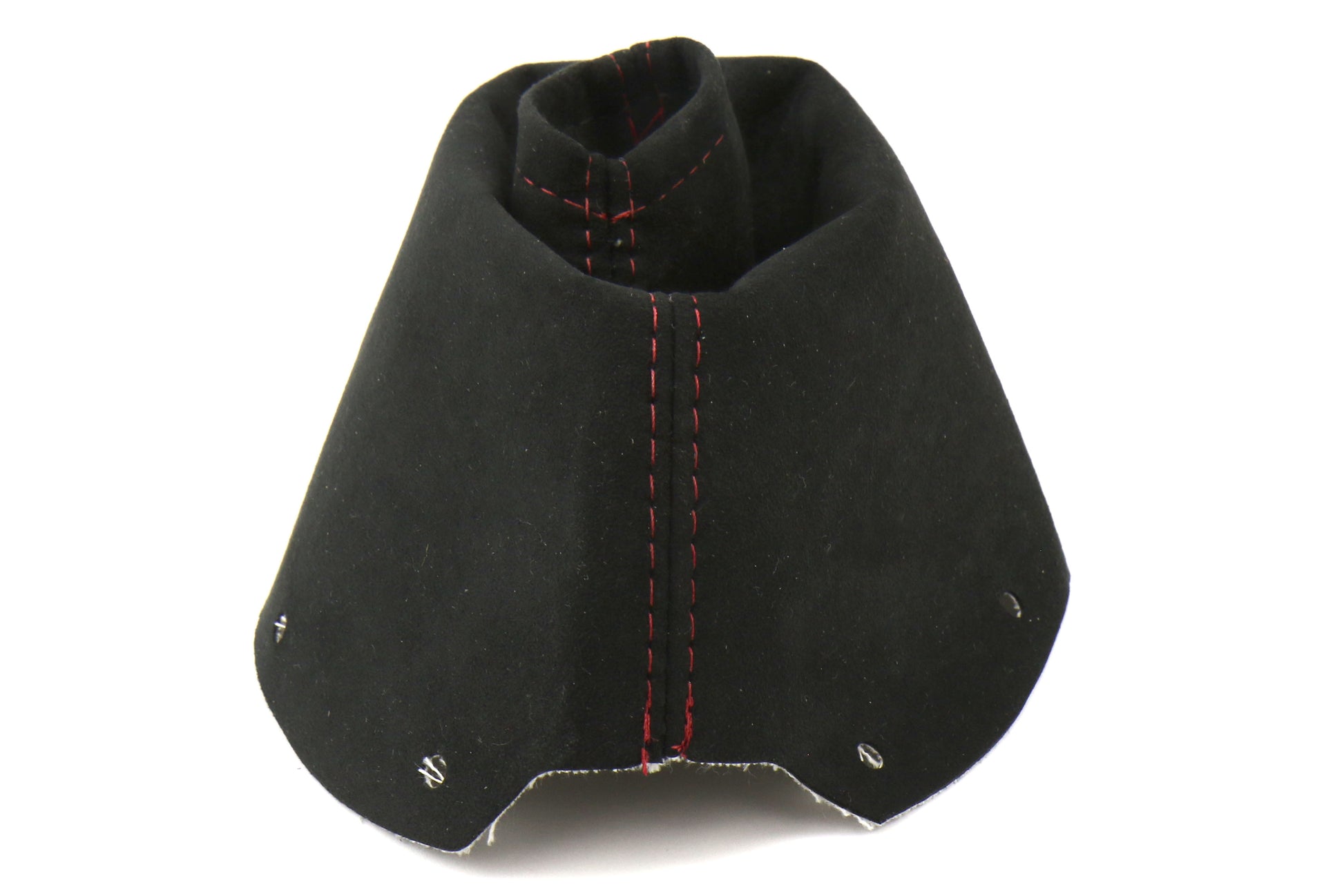 ASA1301050101 AutoStyled Black MicroSuede Shift Boot with Red Stitching Standard Shifter - 2015+ STI,