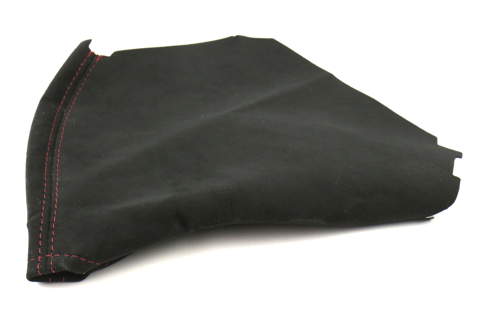 ASA1401040101 AutoStyled Black MicroSuede E-Brake Boot with Red Stitching - 2015+ WRX / STI,