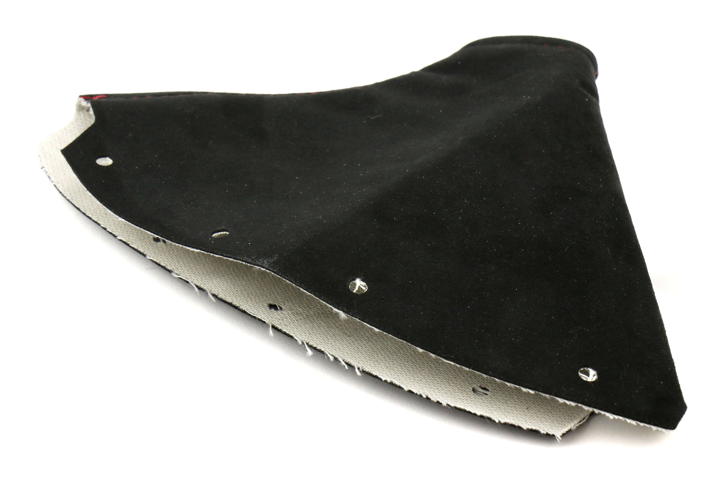 ASA1301050101 AutoStyled Black MicroSuede Shift Boot with Red Stitching Standard Shifter - 2015+ STI,