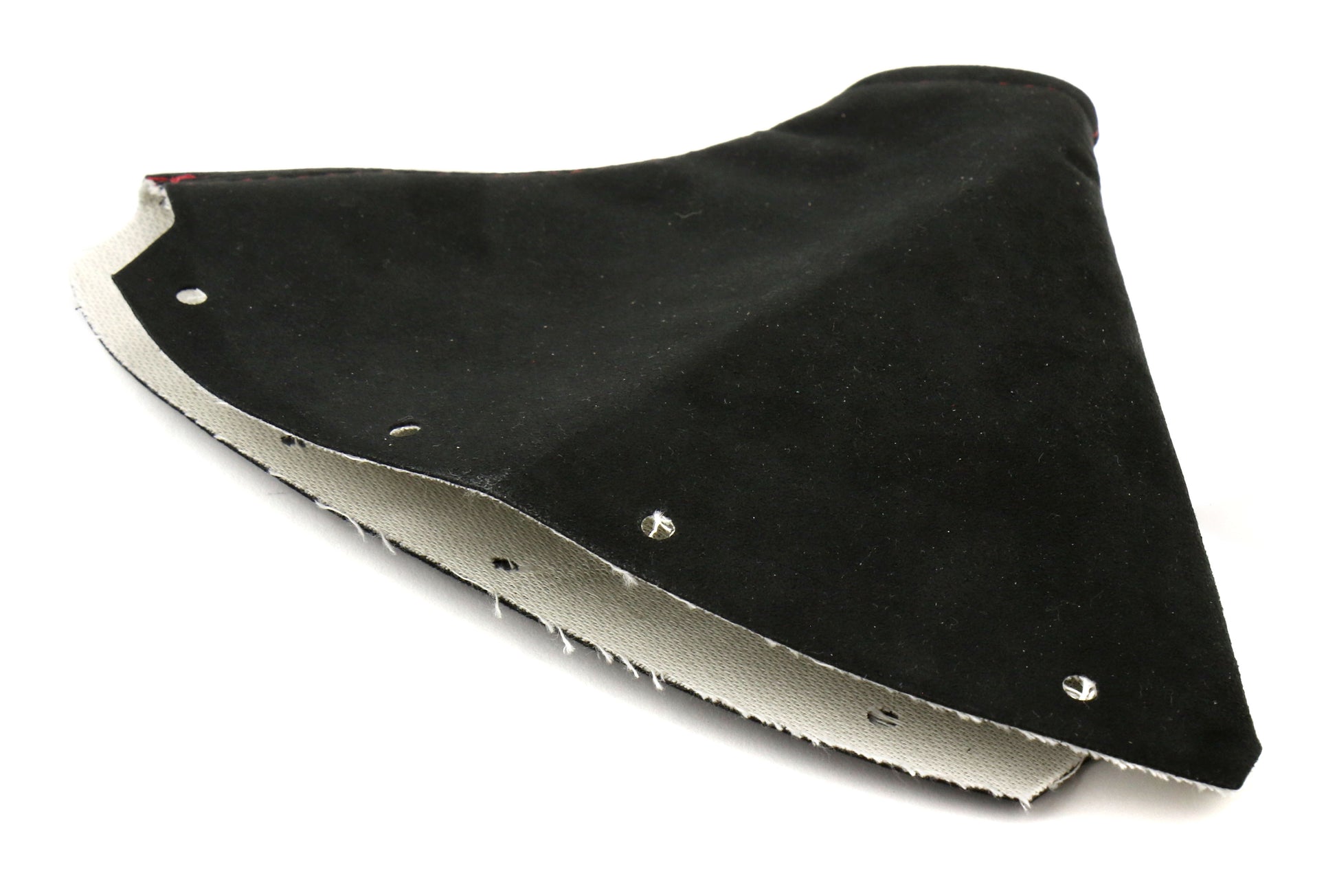 ASA1301050101 AutoStyled Black MicroSuede Shift Boot with Red Stitching Standard Shifter - 2015+ STI,