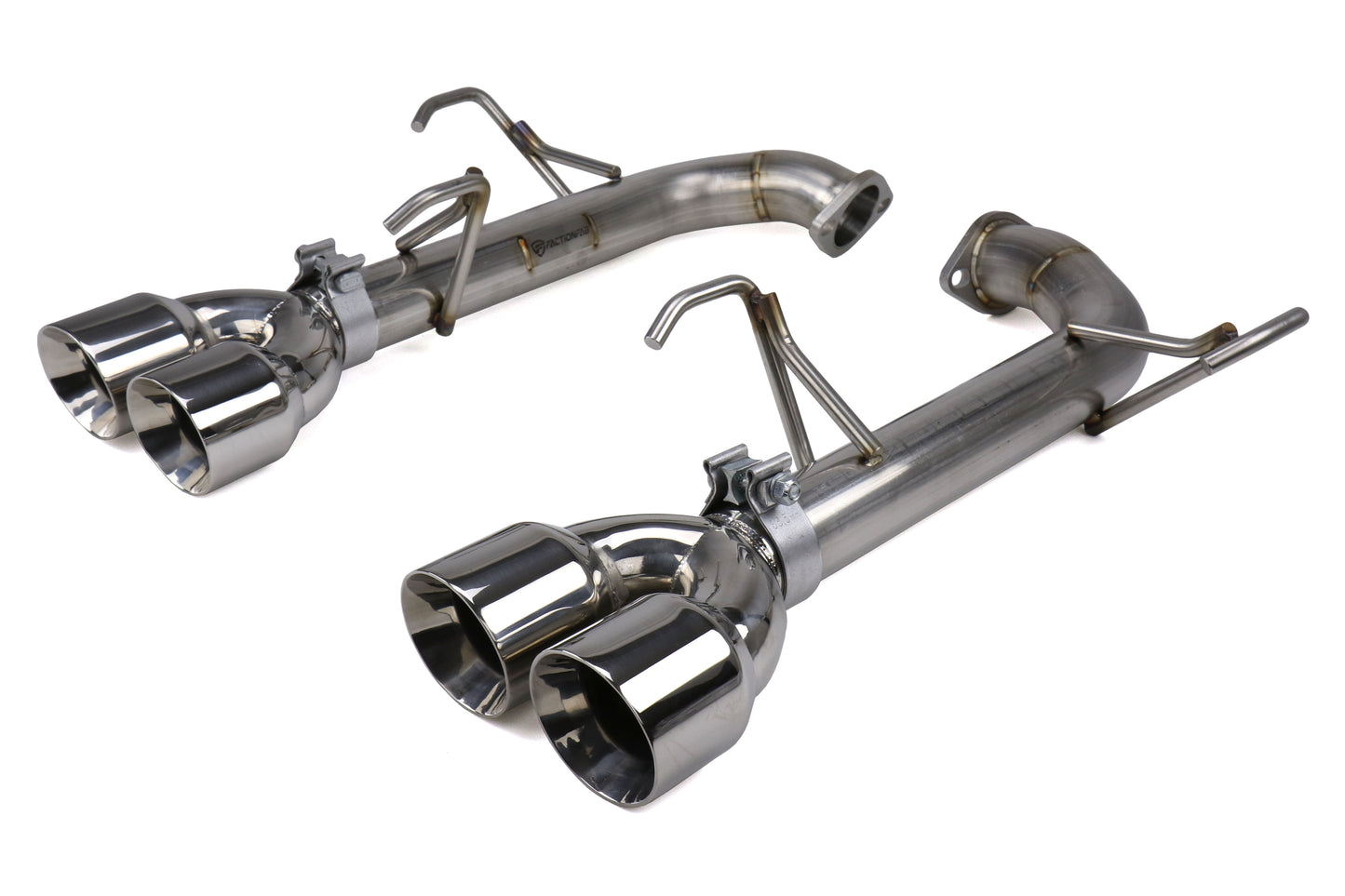 FFA1.10204.1 FactionFab Axle Back Exhaust - 2015-2019 WRX / STI-Polished,