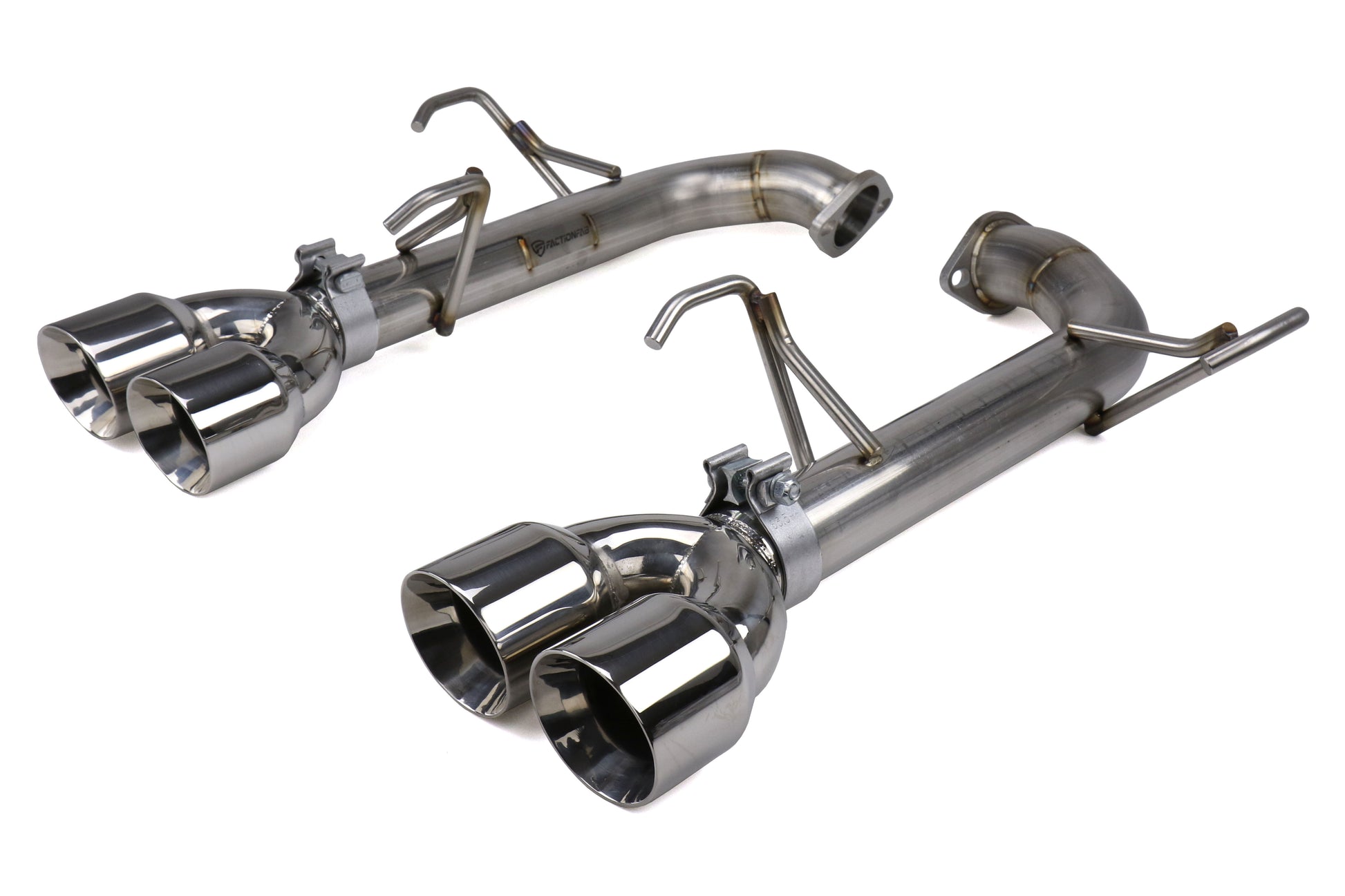FFA1.10204.1 FactionFab Axle Back Exhaust - 2015-2019 WRX / STI-Polished,