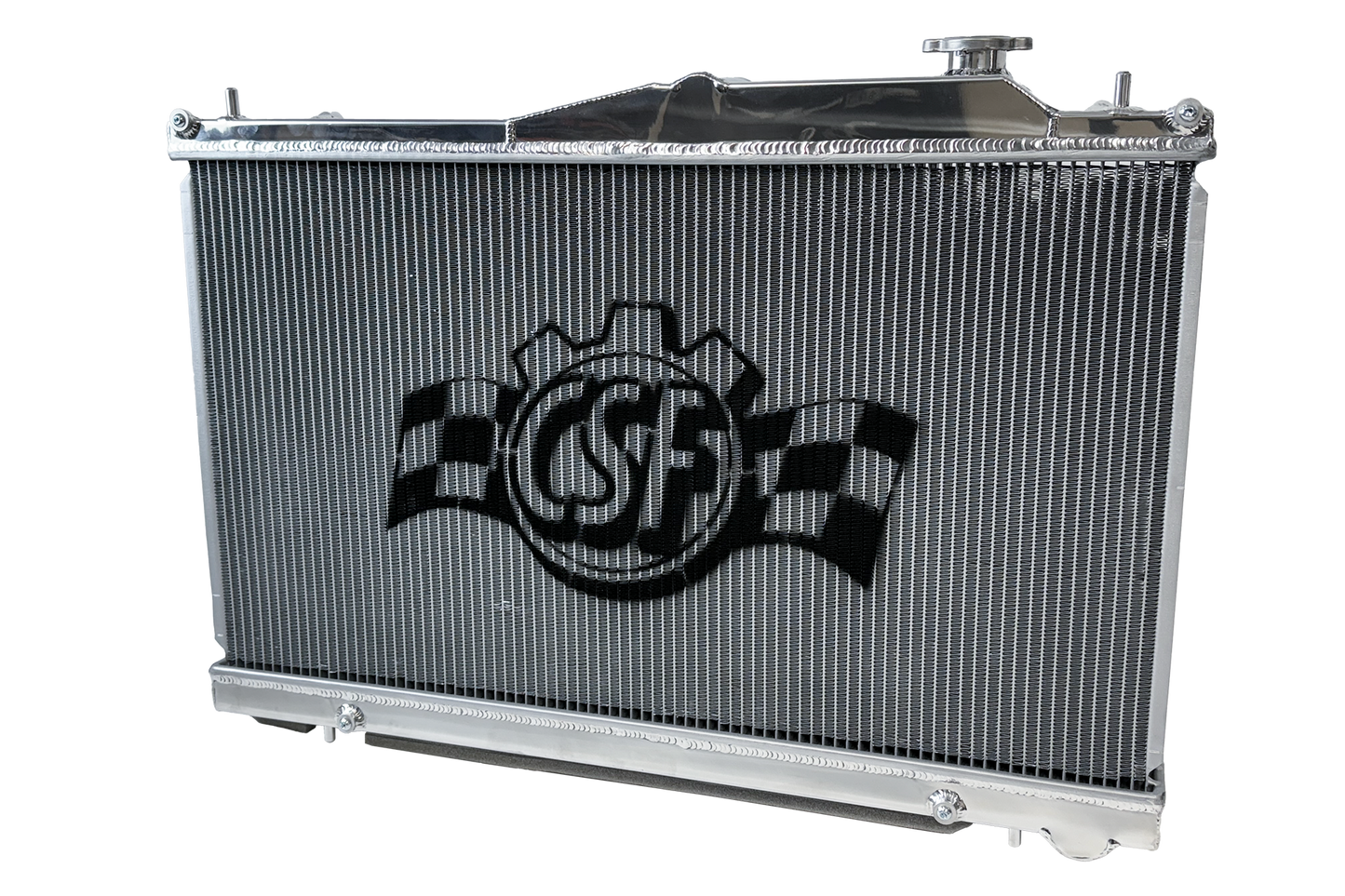 CSF High-Performance All-Aluminum Radiator - Mirror Silver - 2022-2024 Subaru WRX