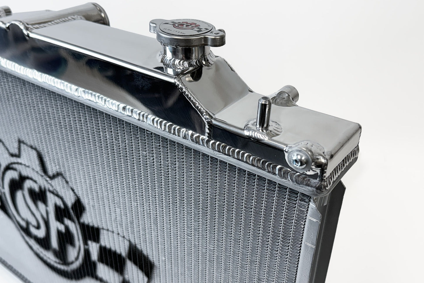 CSF High-Performance All-Aluminum Radiator - Mirror Silver - 2022-2024 Subaru WRX