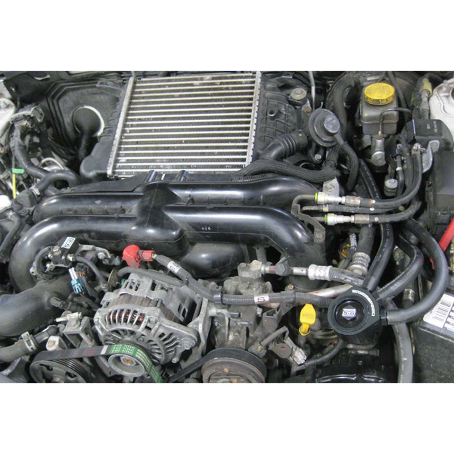 GRM078006 GrimmSpeed Air/Oil Separator (Black) - 2002-2007 Subaru WRX / 2004-2021 Subaru STI,